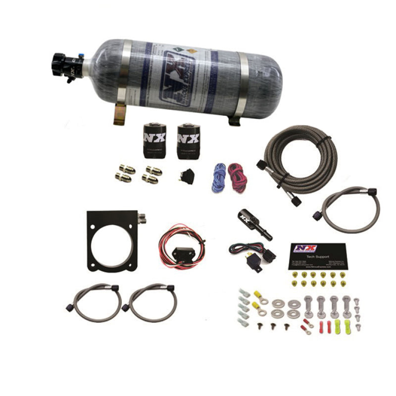 Nitrous Express Dodge 3.6L V6 Nitrous Plate Kit (50-200HP) w/12lb Bottle 20971-12 20971-12 Photo - Primary