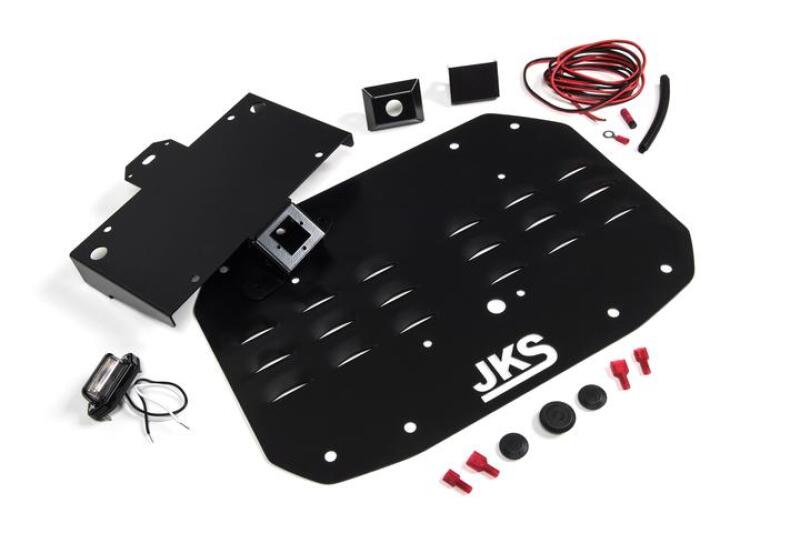 JKS Manufacturing Jeep Wrangler JL Tailgate Vent Cover w/ License Plate Relocation JKS8215 JKS8215 Photo - Primary
