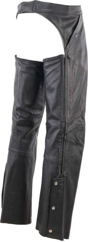 Kuryakyn Leather By River Road Plains Leather Chaps Black - Large 094420 094420 User 1