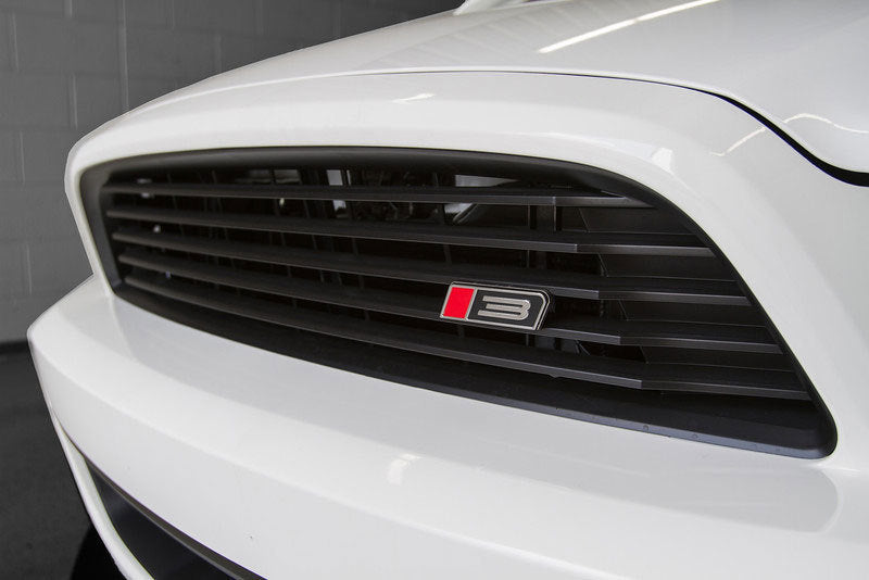 ROUSH 2013-2014 Ford Mustang 3.7L/5.0L Black Upper Grille Kit 421392 421392 Photo - Mounted