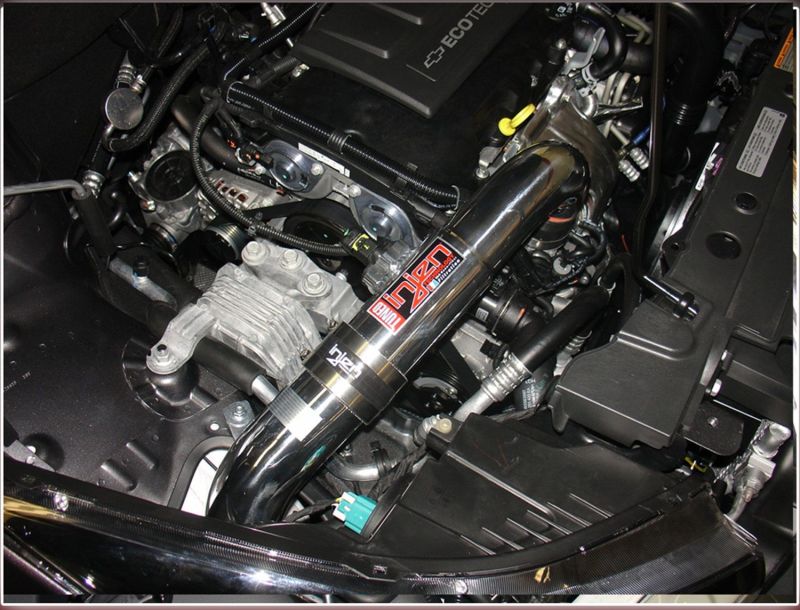 Injen Black Cold Air Intake 11-14 Chevrolet Cruze 1.4L Turbo 4 Cyl SP7029BLK Photo - Mounted