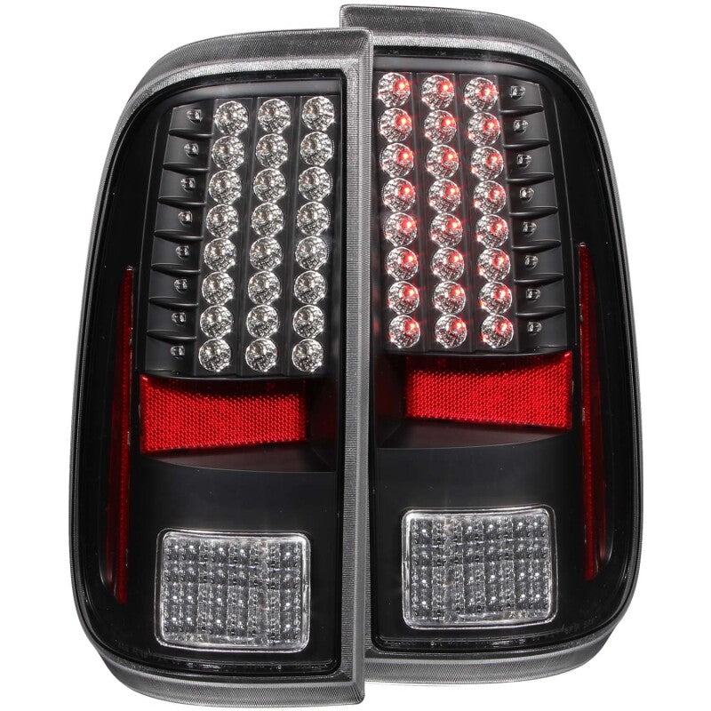 Anzo 2008-2015 Ford F-250 LED Taillights Black 311127 Photo - Primary