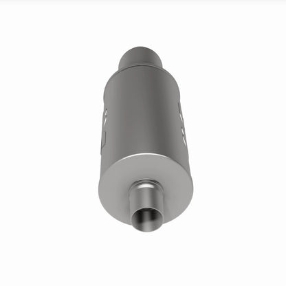 MagnaFlow 7" Round Center/Center Performance Muffler With Tip 14836 360 Degree Image Set