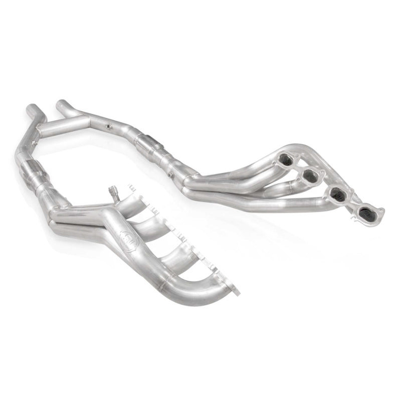 Stainless Works 2007-10 Shelby GT500 Headers 1-7/8in Primaries High-Flow Cats 3in H-Pipe GT5HCATHP GT5HCATHP Photo - Primary