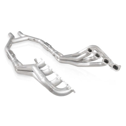 Stainless Works 2007-10 Shelby GT500 Headers 1-7/8in Primaries High-Flow Cats 3in H-Pipe GT5HCATHP GT5HCATHP Photo - Primary