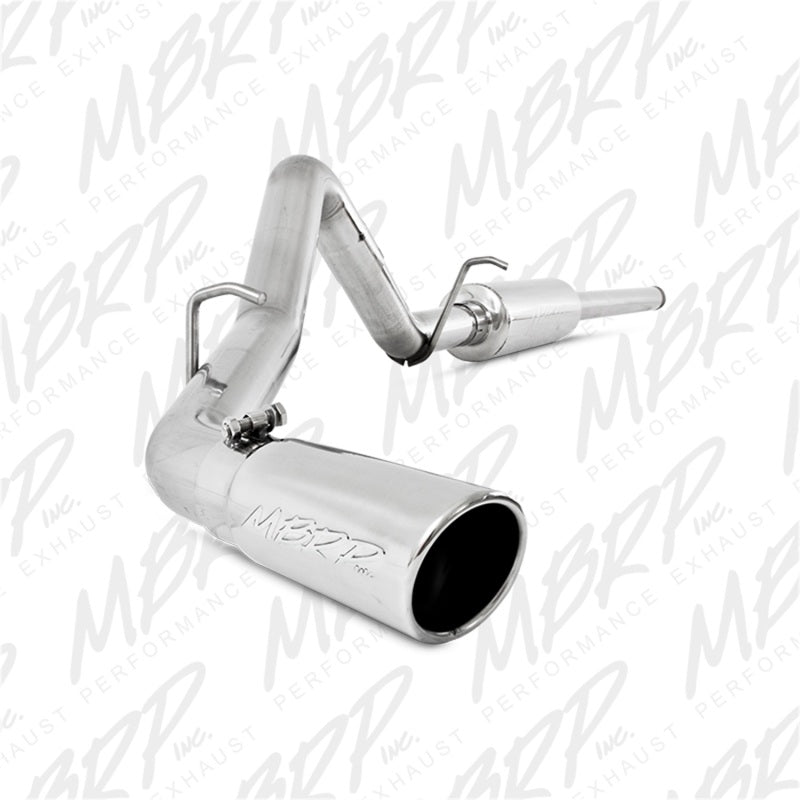 MBRP 11-13 Chevy 1500 Silverado/GMC Sierra 6.2L V8 3.5in Cat Back Single S5070409 Photo - Primary