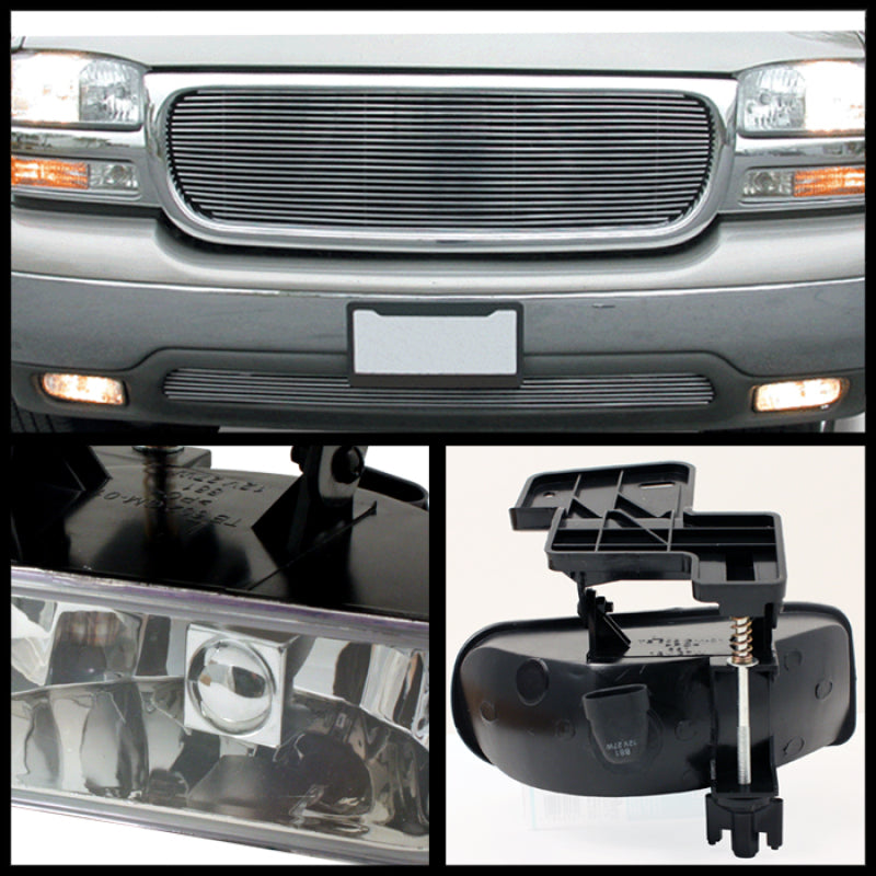 Spyder GMC Sierra 1500/2500 99-02/Sierra 1500HD/2500HD OEM Fog Lights wo/switch Clear FL-CL-GMCY99-C 5025487 5025487 User 1