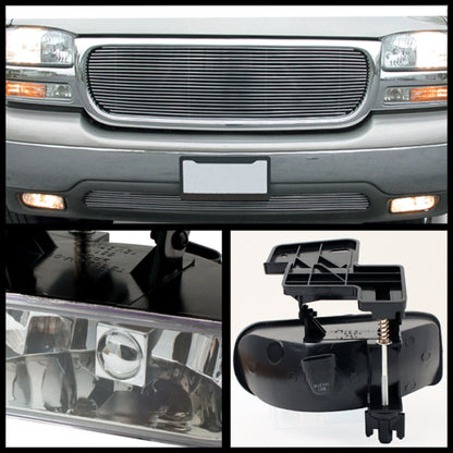 Spyder GMC Sierra 1500/2500 99-02/Sierra 1500HD/2500HD OEM Fog Lights wo/switch Clear FL-CL-GMCY99-C 5025487 5025487 User 1