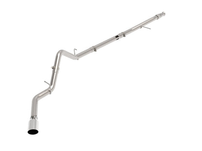 aFe Large Bore-HD 3in 409SS DPF-Back 20-21 GM Trucks L6-3.0L (td) LM2 - Polished Tip 49-44128-P 49-44128-P Photo - Primary