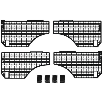 BuiltRight Industries 09-19 RAM 1500/2500 (6ft 4in Bed) Full Bedside Rack - 4pc Set 102077 102077 Photo - Primary
