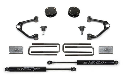 Fabtech Budget Lift System w/ Shock Stealth 2019 GM K1500 3.5 in. K1126M Photo - Primary