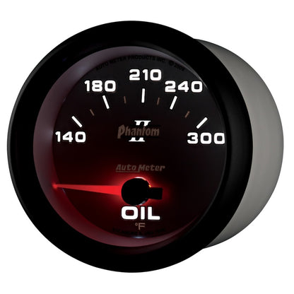 Autometer Phantom II 2 5/8in 140-300 Degree F Short Sweep Electronic Oil Temperature Gauge 7848 7848 User 3