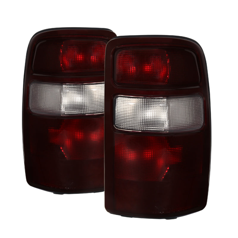 SPYDER Xtune GMC Yukon 00-06 OEM Style Tail Lights w/ Black Rim Red Smoked ALT-JH-CSUB00-OE-RSM 9028809 9028809 Photo - Primary
