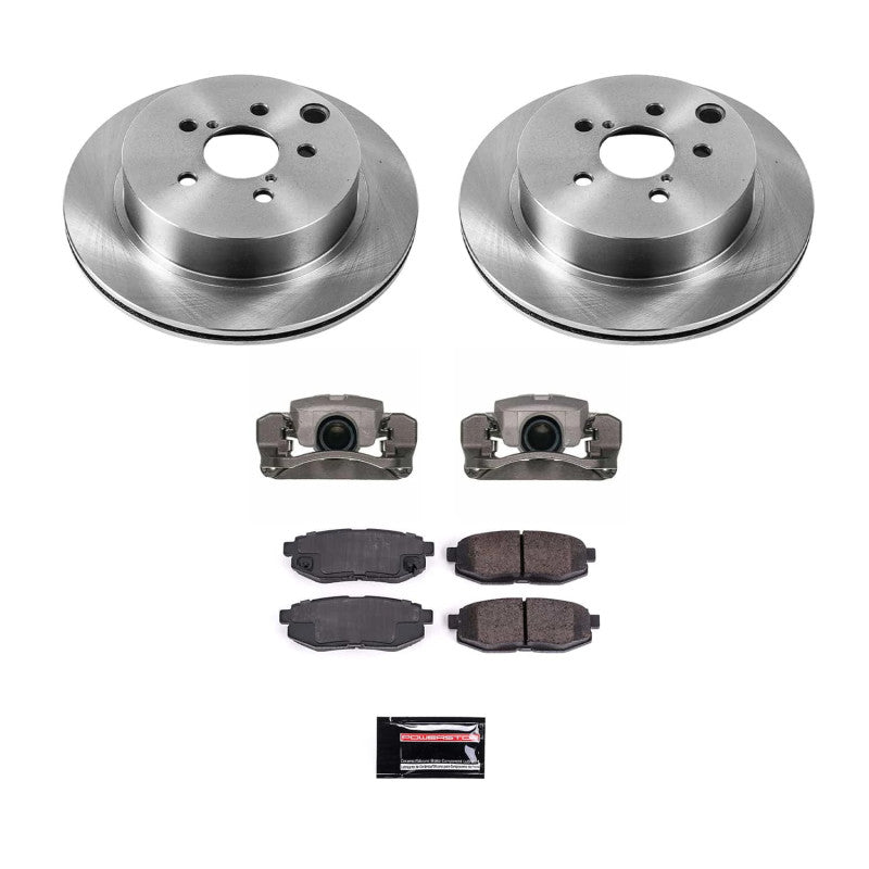 PowerStop Power Stop 14-18 Subaru Forester Rear Autospecialty Kit w/Calipers KCOE6978A KCOE6978A Photo - Primary