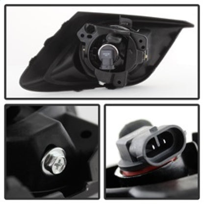Spyder Mazda 3 2014+ OEM Fog Light w/Switch- Clear FL-MM32014-C 5077776 5077776 Photo - Unmounted