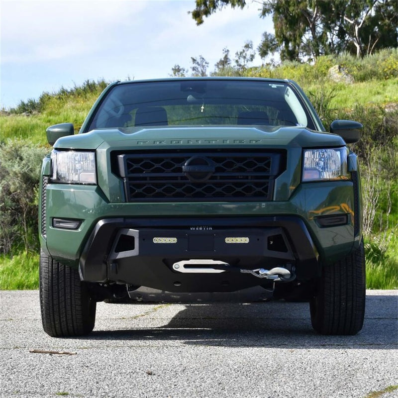 Westin 2022 Nissan Frontier Pro-Series Front Bumper - Textured Black 58-411295 58-411295 Photo - Mounted