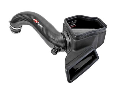 aFe 15-19 VW Golf R (MKVII) L4-2.0L (t) Track Series Carbon Fiber Intake System w/ Pro DRY S Filter 57-10016D 57-10016D Photo - Unmounted