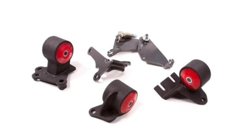 Innovative 90-93 Integra B-Series Black Steel Mounts 95A Bushings (Cable to Hydro Conversion) 49350-95A