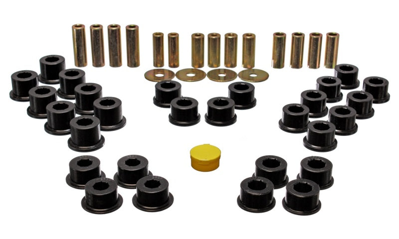 Energy Suspension Control Arm Bushing Set Black Mazda Miata All 1990-1997 11.3106G Photo - Primary
