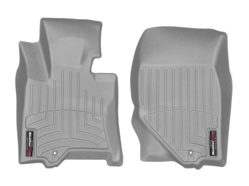 WeatherTech WT FloorLiner - Front - Grey Floor Mats Floor Mats - Rubber main image