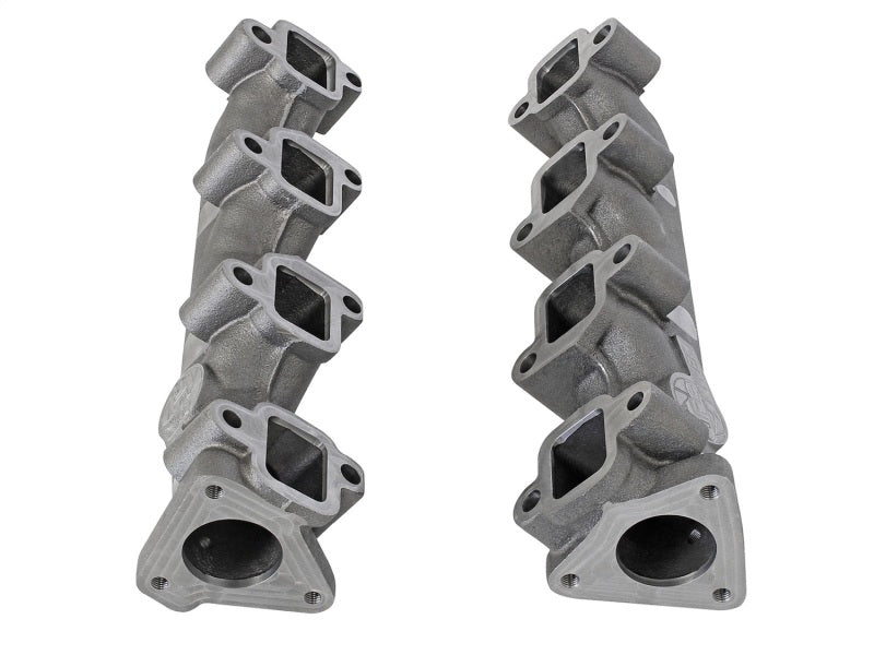 aFe BladeRunner Ported Ductile Iron Exhaust Manifold - GM Diesel Trucks 01 46-40024 Photo - Unmounted