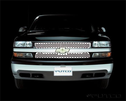 Putco 99-00 Chevrolet Silverado LD Punch Stainless Steel Grilles 84101 84101 Photo - Primary