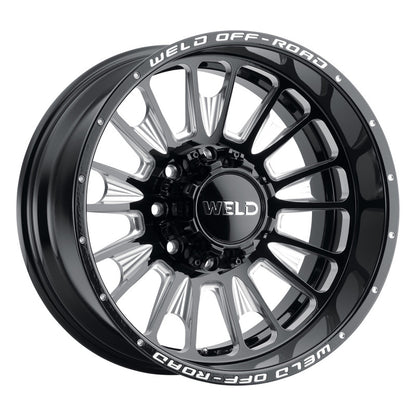 Weld Off-Road W121 20X10 Scorch 6X135 6X139.7 ET13 BS6.00 Gloss Black MIL 106.1 W12100098600 W12100098600 Photo - Primary