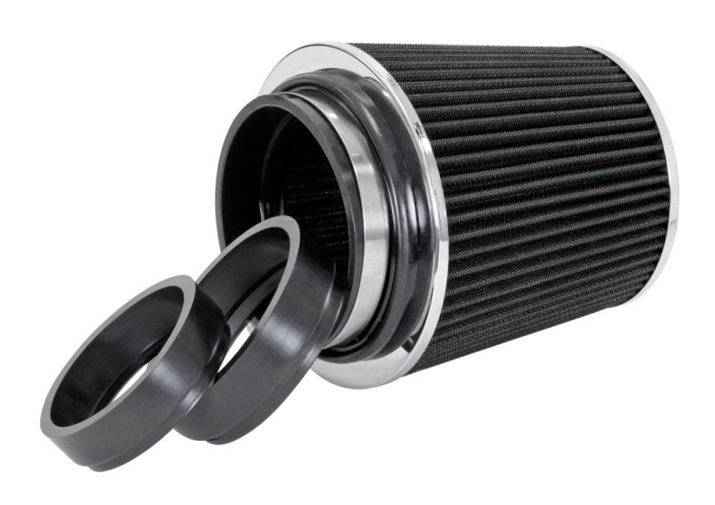 Spectre Adjustable Conical Air Filter 5-1/2in. Tall (Fits 3in. / 3-1/2in. / 4in. Tubes) - Black 8131 8131 Photo - out of package