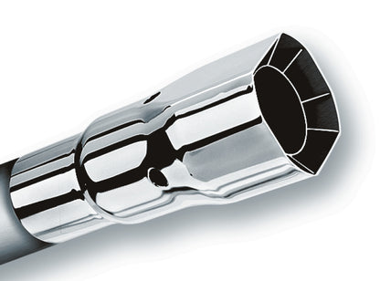 Borla Universal Polished Tip Single Square Intercooled (inlet 2 1/4in. Outlet 2 1/2 x 2 3/4in) *NO R 20112 20112 Photo - Primary