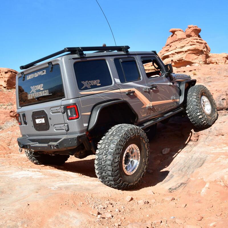 Westin 18-25 Wrangler JL Spare Tire Delete Plate - Tex. Blk 59-761205 59-761205 Photo - Mounted