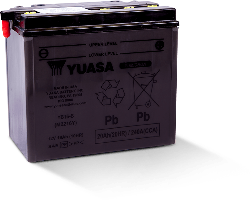 Yuasa Battery Yuasa YB16-B Yumicron 12 Volt Battery YUAM2216Y YUAM2216Y User 1