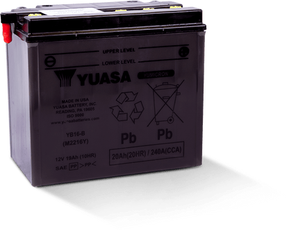 Yuasa Battery Yuasa YB16-B Yumicron 12 Volt Battery YUAM2216Y YUAM2216Y User 1