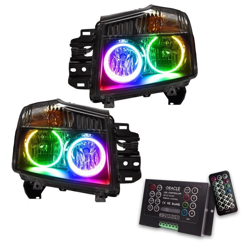 ORACLE Lighting Oracle 08-15 Nissan Titan SMD HL - ColorSHIFT w/ 2.0 Controller 7173-333 7173-333 Photo - Primary