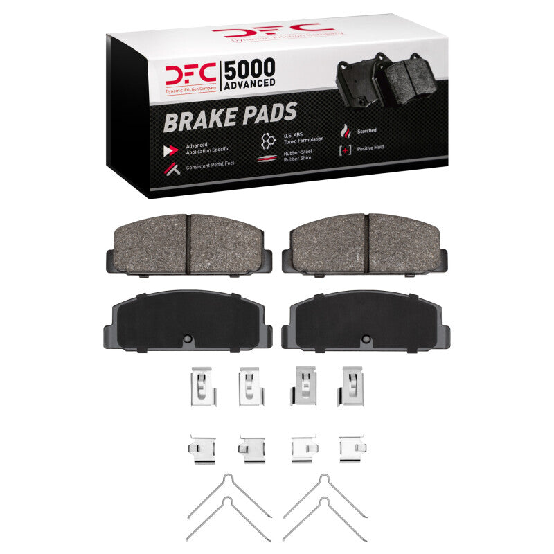 DFC DFC 5000 Advanced Semi Met Brake Pads Brakes, Rotors & Pads Brake Pads - OE main image