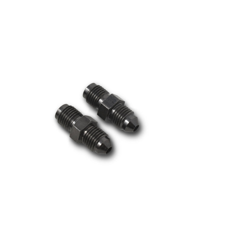 Russell -3 AN 3/8 Inch x 24 I.F. Male Brake Adapter Fitting - Black 643963 Photo - out of package