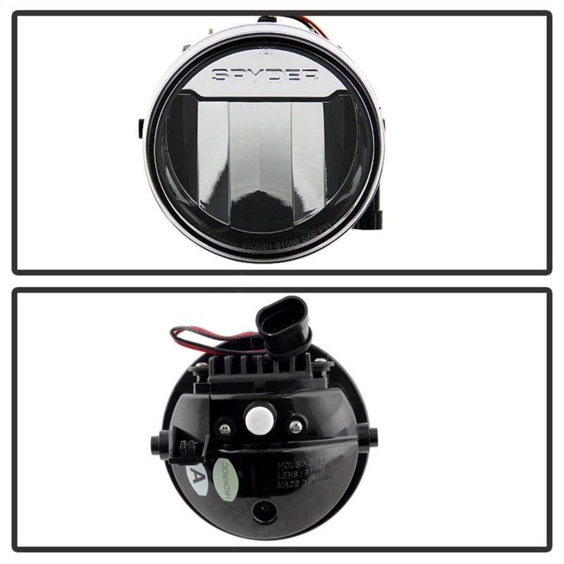 Spyder Ford F150 09-14 LED Fog Lights Chrome FL-YD-FF15009-LED-C 5081063 5081063 Photo - Unmounted