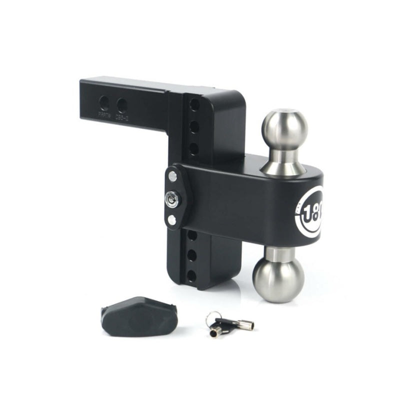 Weigh Safe 180 Hitch 8in Drop Hitch & 2in Shank (8K/12.5K GTWR) - Black Cerakote LTB8-2-CER-BLA LTB8-2-CER-BLA User 1