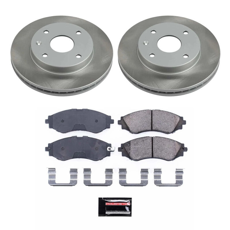 PowerStop Power Stop 05-08 Suzuki Reno Front Semi-Coated Rotor Kit SC5894 SC5894 Photo - Primary
