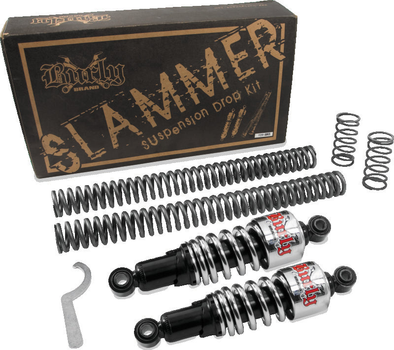 Burly Brand Slammer Kit - Chrome B28-1001 B28-1001 User 3