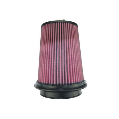 Injen 8-Layer Oiled Cotton Gauze Air Filter 5in Flange ID 7in Base/7.9in Height/5in Top X-1106-BR X-1106-BR Photo - Primary