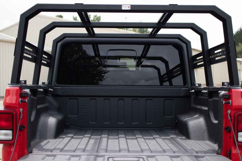 Fishbone Offroad 20+ Jeep Gladiator Bed Rack Full Tackle Rack - Black Powdercoat FB21219 FB21219 Photo - lifestyle view