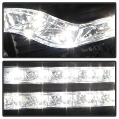 Spyder Chevy Silverado 1500 07-13 V2 Projector Headlights - LED DRL - Black PRO-YD-CS07V2-DRL-BK 5083524 5083524 Photo - Unmounted