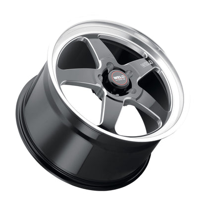 Weld S104 20x9.5 Ventura 5x135 ET13 BS5.75 Gloss BLK MIL DIA 87.1 S10409586P13 S10409586P13 Photo - Primary