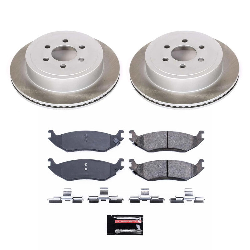 PowerStop Power Stop 2003 Dodge Durango Rear Semi-Coated Rotor Kit SC5270 SC5270 Photo - Primary