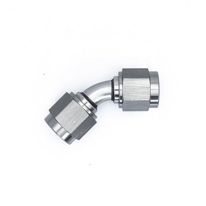 DeatschWerks 45-Deg. 6AN to 6AN Swivel Coupler