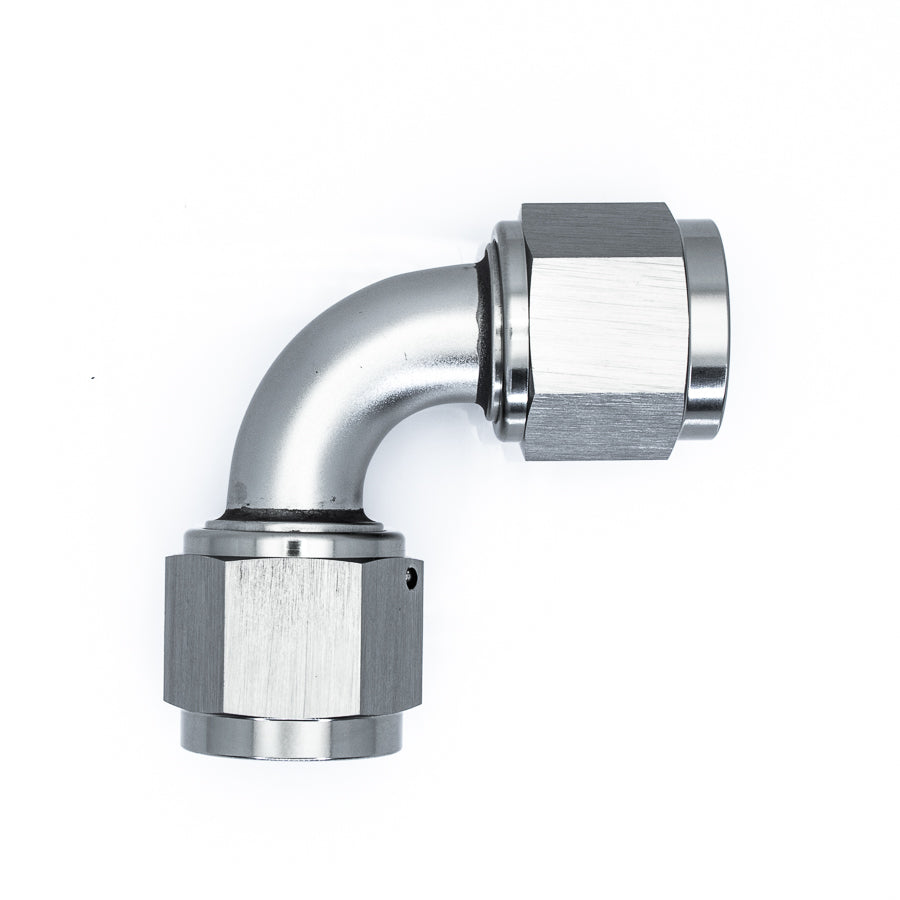 DeatschWerks 90-Deg. 10AN to 10AN Swivel Coupler