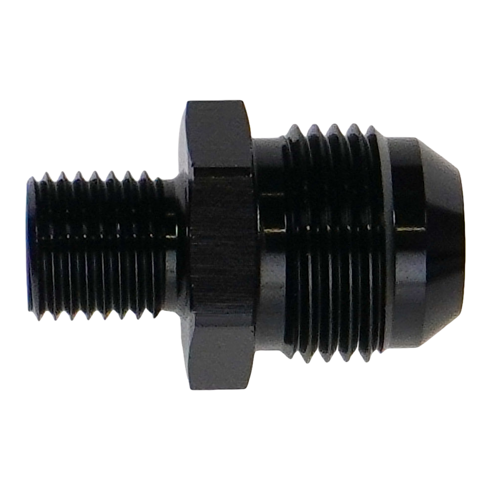 DeatschWerks 10AN Male Flare to M14x1.5 Metric Male Adapter