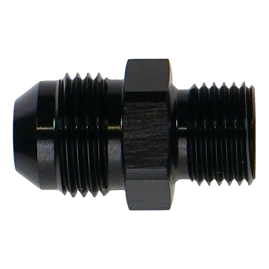 DeatschWerks 8AN Male Flare to M16x1.5 Male Inverted Flare Adapter
