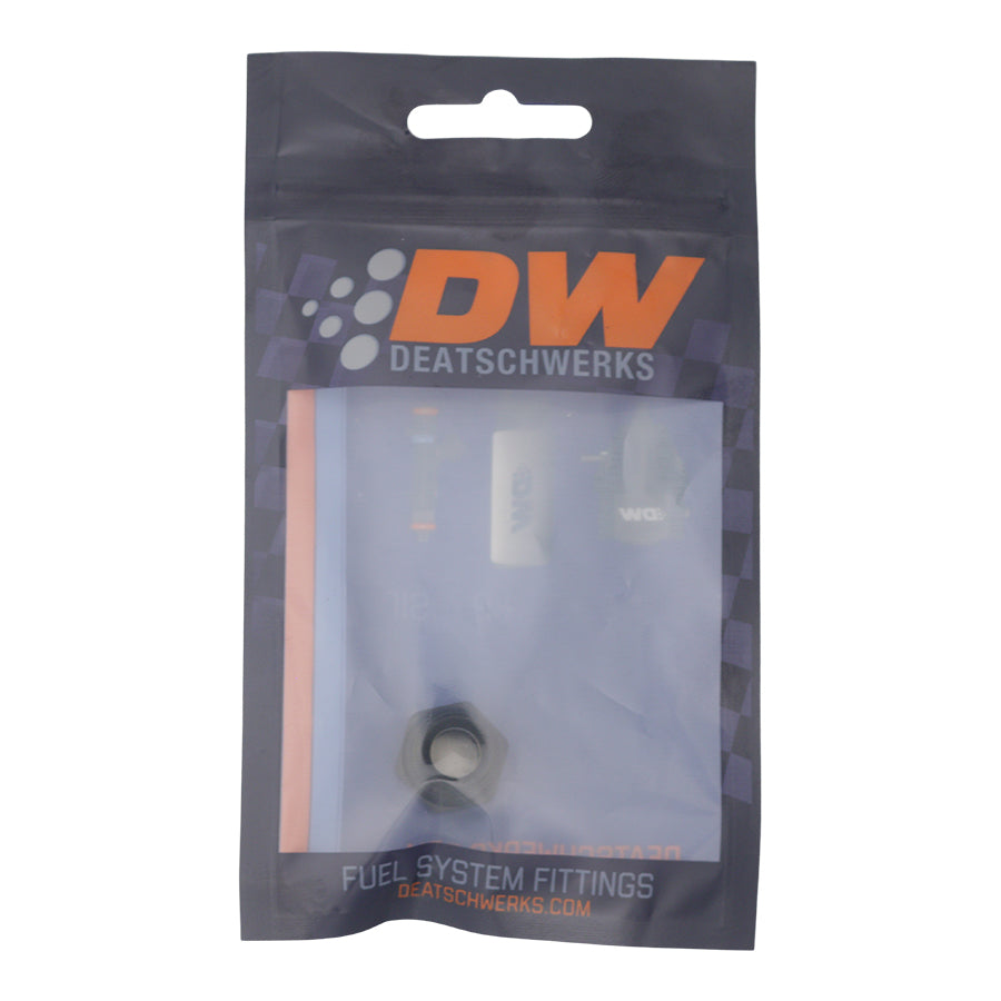 DeatschWerks 6AN ORB Plug Fitting with 1/8" NPT Port