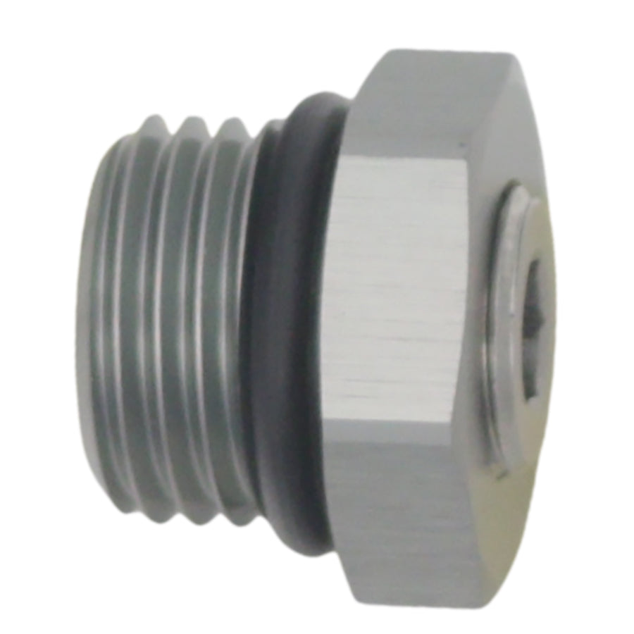 DeatschWerks 6AN ORB Plug Fitting with 1/8" NPT Port